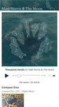 Mobile Screenshot of mattnorrisandthemoon.bandcamp.com
