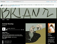 Tablet Screenshot of briantv.bandcamp.com