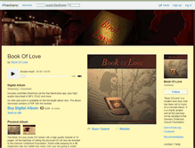 Tablet Screenshot of bookoflove.bandcamp.com