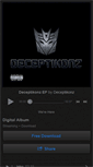 Mobile Screenshot of deceptikonz.bandcamp.com