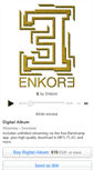 Mobile Screenshot of enkore.bandcamp.com