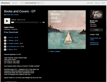 Tablet Screenshot of booksandcoversband.bandcamp.com