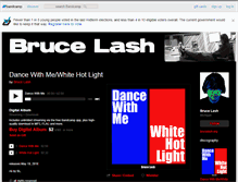 Tablet Screenshot of brucelash.bandcamp.com