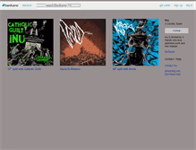 Tablet Screenshot of inuband.bandcamp.com