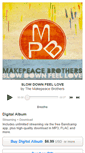 Mobile Screenshot of makepeacebrothers.bandcamp.com
