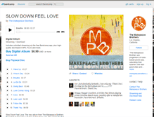 Tablet Screenshot of makepeacebrothers.bandcamp.com