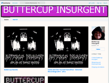 Tablet Screenshot of buttercupinsurgent.bandcamp.com
