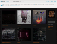 Tablet Screenshot of blacksand.bandcamp.com