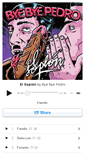 Mobile Screenshot of byebyepedro.bandcamp.com