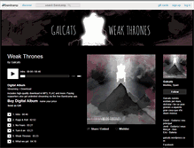 Tablet Screenshot of galcats.bandcamp.com