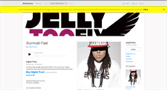 Desktop Screenshot of jellytoofly.bandcamp.com