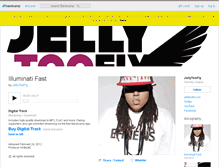 Tablet Screenshot of jellytoofly.bandcamp.com