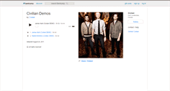 Desktop Screenshot of civiliansounds.bandcamp.com