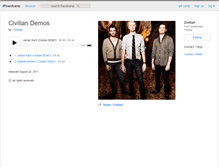 Tablet Screenshot of civiliansounds.bandcamp.com