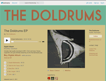 Tablet Screenshot of doldrumsthe.bandcamp.com