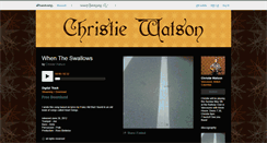 Desktop Screenshot of christiewatson.bandcamp.com