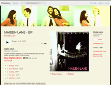 Tablet Screenshot of maidenlane.bandcamp.com
