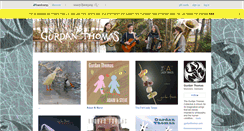 Desktop Screenshot of gurdanthomas.bandcamp.com