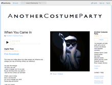 Tablet Screenshot of anothercostumeparty1.bandcamp.com