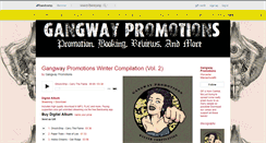 Desktop Screenshot of gangwaypromotions.bandcamp.com