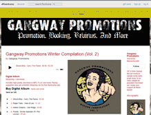 Tablet Screenshot of gangwaypromotions.bandcamp.com