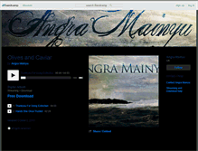 Tablet Screenshot of angramainyu.bandcamp.com