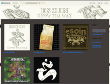 Tablet Screenshot of esoin.bandcamp.com