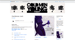 Desktop Screenshot of coldmenyoung.bandcamp.com