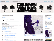 Tablet Screenshot of coldmenyoung.bandcamp.com