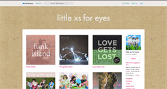 Desktop Screenshot of littlexsforeyes.bandcamp.com