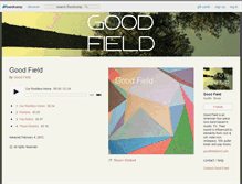 Tablet Screenshot of goodfield.bandcamp.com