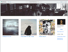 Tablet Screenshot of aaronkrause.bandcamp.com