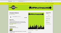 Desktop Screenshot of dimplesmalone.bandcamp.com