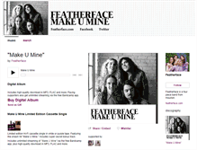 Tablet Screenshot of featherface.bandcamp.com