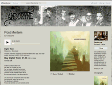Tablet Screenshot of fandoryne.bandcamp.com