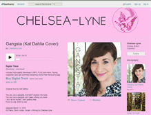 Tablet Screenshot of chelsealyne.bandcamp.com