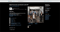 Desktop Screenshot of lt-leek.bandcamp.com