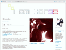 Tablet Screenshot of iamhorse.bandcamp.com