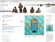 Tablet Screenshot of leroipoisson.bandcamp.com