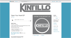 Desktop Screenshot of kintillo.bandcamp.com