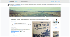 Desktop Screenshot of brettshady.bandcamp.com