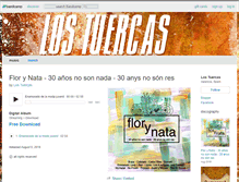 Tablet Screenshot of lostuercas.bandcamp.com