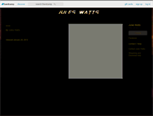 Tablet Screenshot of juleswatts.bandcamp.com