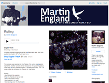 Tablet Screenshot of martinengland.bandcamp.com