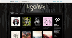 Desktop Screenshot of nooirax.bandcamp.com