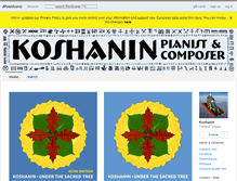 Tablet Screenshot of koshanin.bandcamp.com