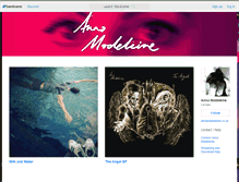 Tablet Screenshot of annamadeleine.bandcamp.com