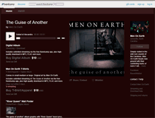 Tablet Screenshot of menonearthmusic.bandcamp.com