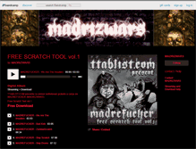 Tablet Screenshot of madrizwars.bandcamp.com