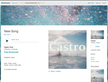 Tablet Screenshot of castr0.bandcamp.com